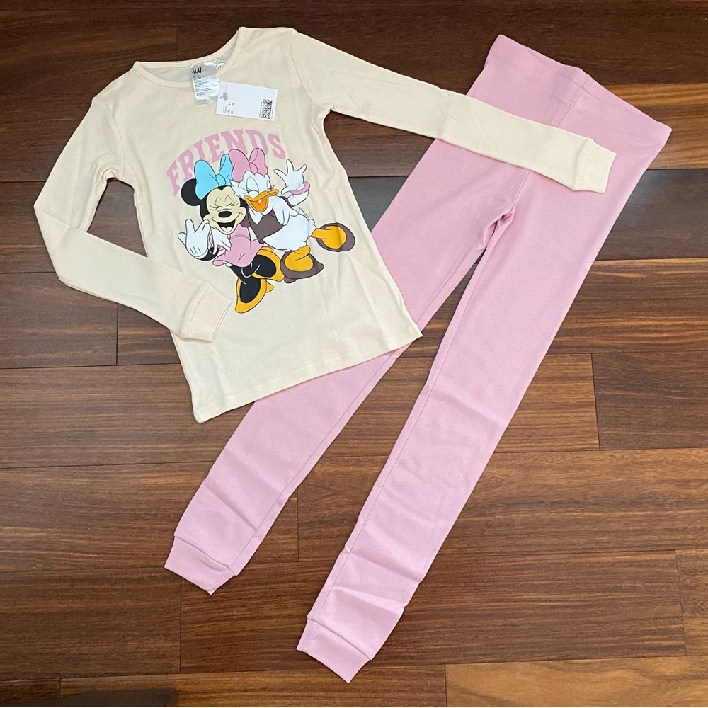 BNWT H&M Kids Minnie Mouse and Daisy Duck Pjs